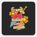 Search for vintage tattoo stickers Black and white