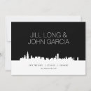 Search for chicago save the dates Black and white