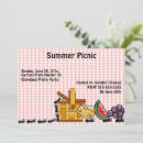 Search for cute picnic invitations Whimsical