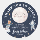 Search for watercolor moon stickers Boy baby shower