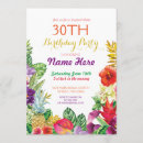 Search for tropical 21st birthday invitations Aloha