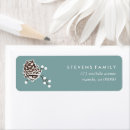Search for pinecone return address labels Holly