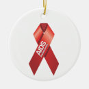 Search for aids christmas tree decorations Red