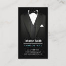 Search for suit business cards Tuxedo