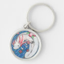 Search for salamander round key rings Axolotl