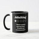 Search for review mugs Adulting