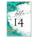 Search for turquoise table table cards Aquamarine