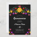 Search for black yellow quinceanera invitations Flowers