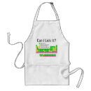 Search for chemical elements aprons Funny