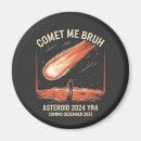 Search for asteroids magnets Space