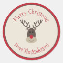 Search for rudolph stickers Reindeer