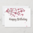 Search for pink cherry blossoms cards invites Asian