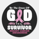 Search for survivors stickers Breast cancer