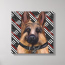 Search for german shepherd canvas prints Usa