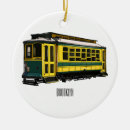 Search for trolley christmas tree decorations Transportation