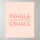 Search for inhale exhale posters Meditation