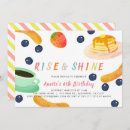 Search for kids brunch birthday invitations Breakfast