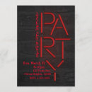Search for brick red invitations Grunge