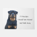 Search for rottweiler doormats Dogs