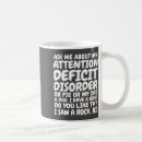 Search for attention mugs Funny adhd