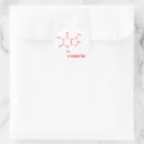 Search for caffeine round stickers Chemistry