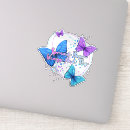 Search for butterflies fly stickers Trendy