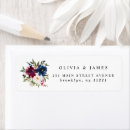 Search for rose flowers return address labels Typography