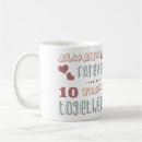 Search for 10th anniversary mugs 10 years together