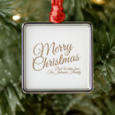 Search for metallic christmas tree decorations Simple