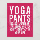 Search for yoga postcards Funny