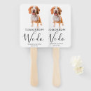 Search for wedding invitations for hand fans Black and white