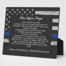 Search for office plaques Thin blue line