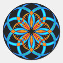 Search for turquoise mandala stickers Flower