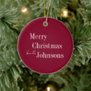 Search for maroon christmas tree decorations Script typography