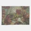 Search for palm leaf tea towels Tropical