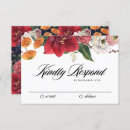 Search for christmas wedding rsvp cards Botanical