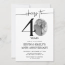 Search for cheers to 40 years invitations 40th anniversary
