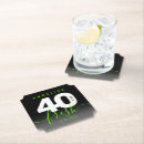 Search for 40th birthday coasters Minimalist
