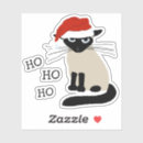 Search for funny kitty stickers Xmas