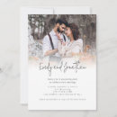 Search for photo overlay wedding invitations Modern