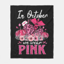 Search for pink pumpkin blankets October