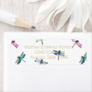 Search for dragonfly return address labels weddings Dragonflies