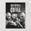 Search for alien humour postcards Outer space