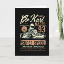 Search for racing driver cards Kart