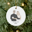 Search for wife christmas tree decorations Mr and mrs