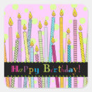 Search for birthday candle stickers Party