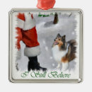 Search for sheltie christmas tree decorations Xmas