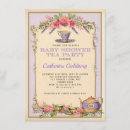 Search for tea 4x6 invitations Vintage