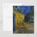 Search for van gogh starry night postcards Cafe terrace at night