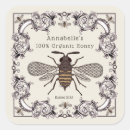 Search for vintage bee stickers Organic